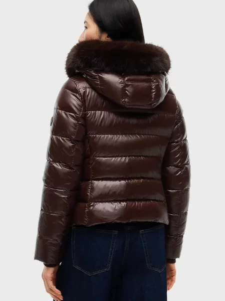 Пуховик Tommy Hilfiger коричневий