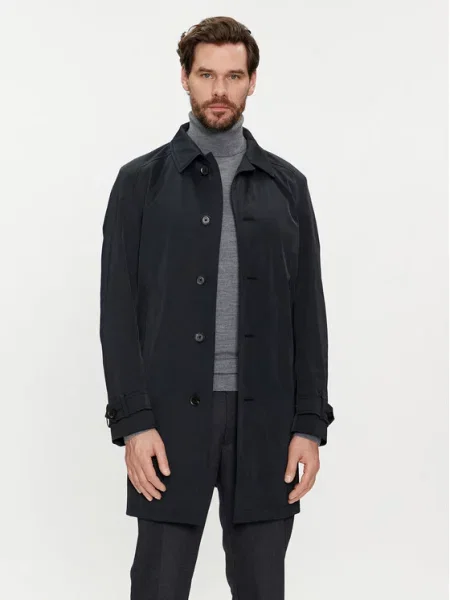 Trenčkot JOOP! modra