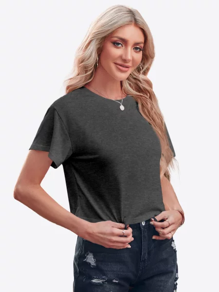 Imily Bela Tricou grafit gri