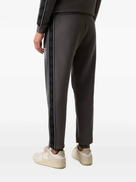 Pantaloni de jogging Guess cu autograf gri