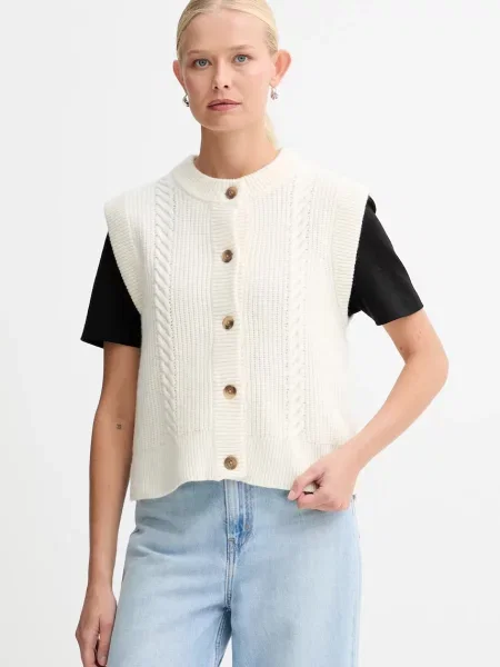 Telovnik z dodatkom volne Levi's bež