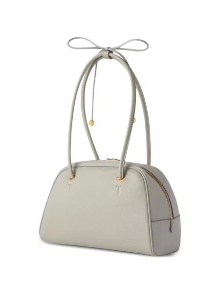 Geantă shopper Furla din piele gri