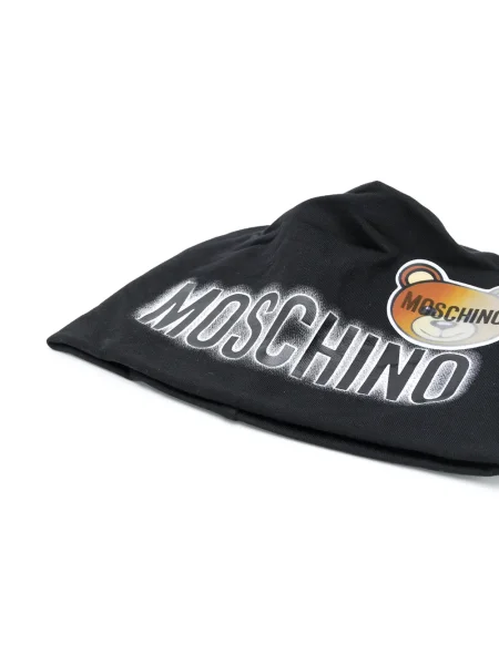 Czapka dziecięca Moschino czarna