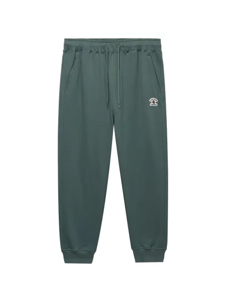 Pantaloni Fingercroxx cu autograf verde