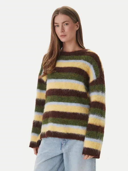 ONLY Πουλόβερ Sweter πράσινο