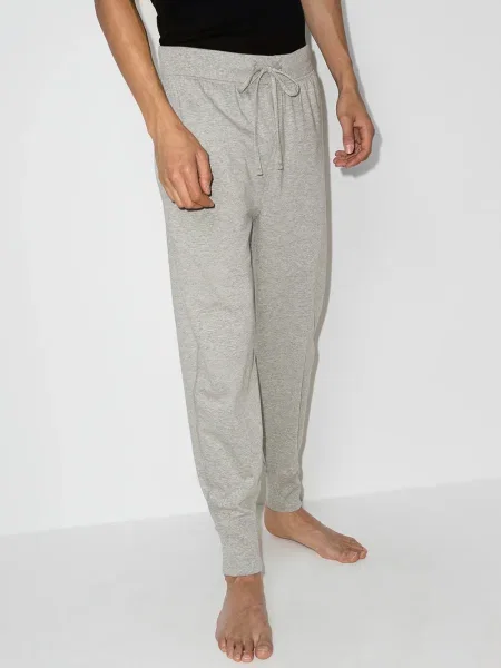 Zúžené tričko Polo Ralph Lauren s výšivkou šedé