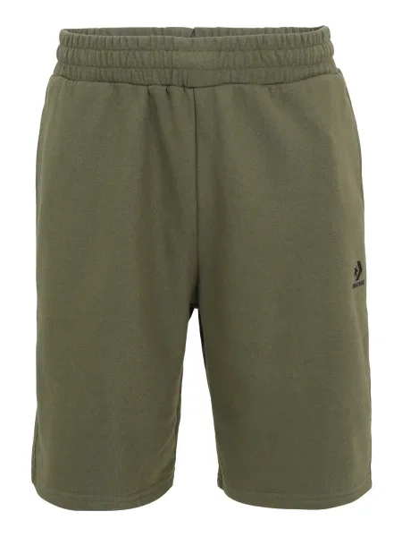 CONVERSE Hlače oliva črna