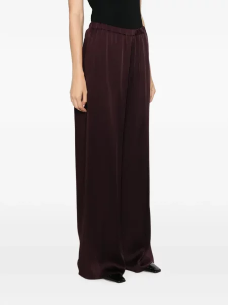 Pantaloni palazzo Antonelli violet