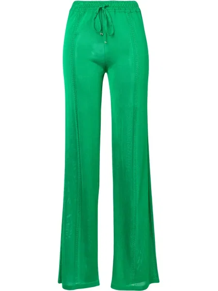 Pantaloni Pucci tricotate verde