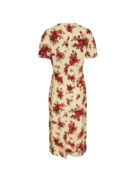 Scurt rochie midi Jil Sander cu model floral cu imagine