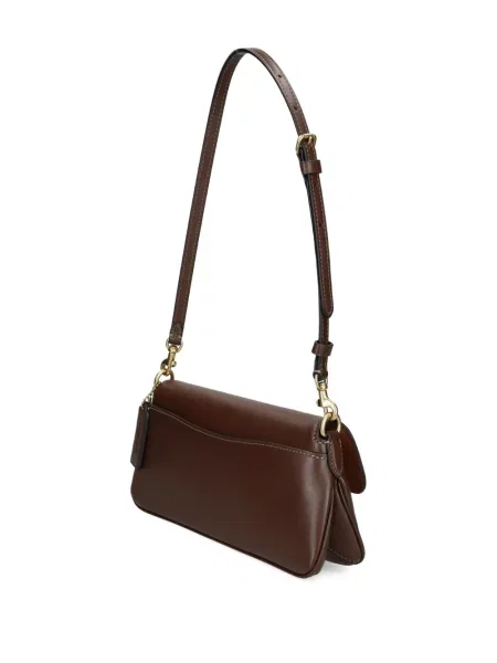 Geanta de piele Coach din piele maro