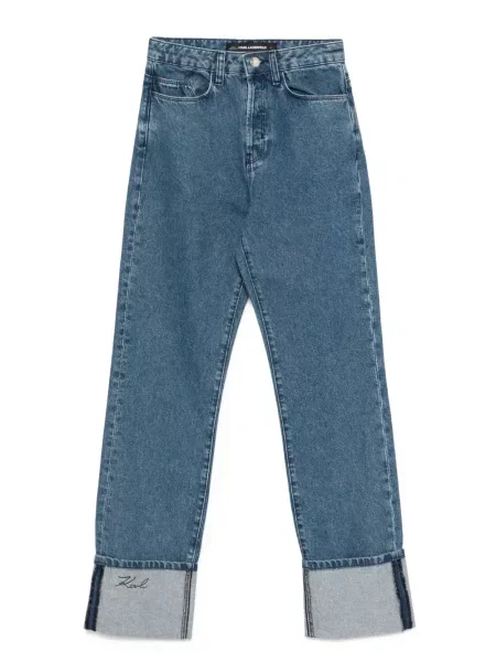 Дънки Karl Lagerfeld синьо