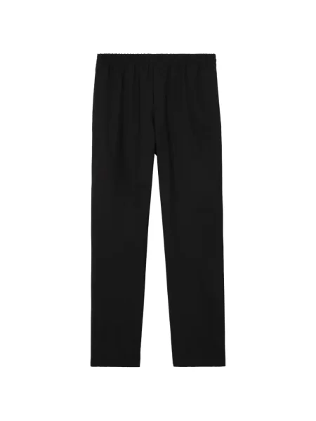Pantaloni Burberry de lână alergare negru
