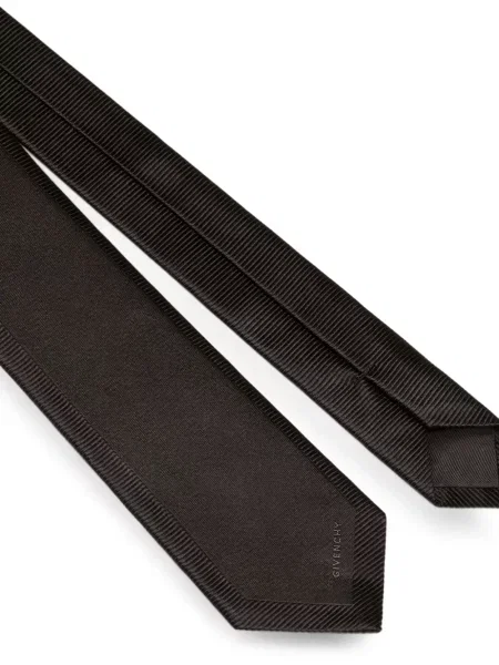 Cravată Givenchy de mătase negru