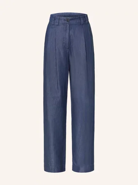 Marc O'polo Marlene Kalhoty V Džínovém Vzhledu dark indigo tencel denim