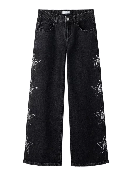 NAME IT Jeans NKFROSE metalic gri