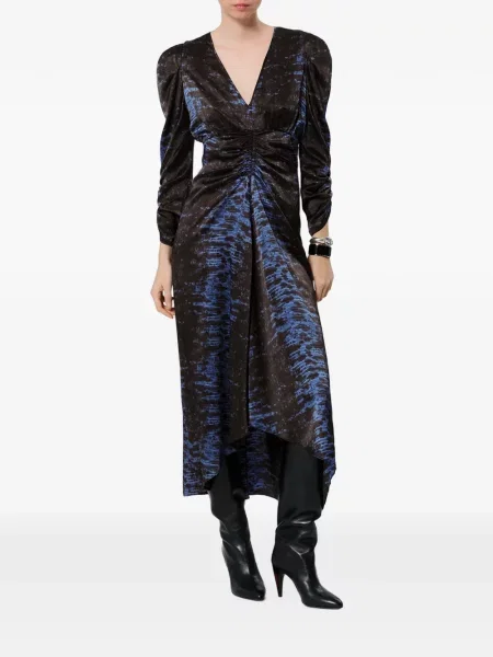 Rochie Isabel Marant de mătase negru