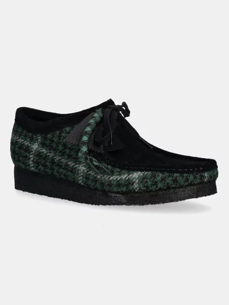 Κλειστά παπούτσια Clarks Originals Wallabee μαύρο