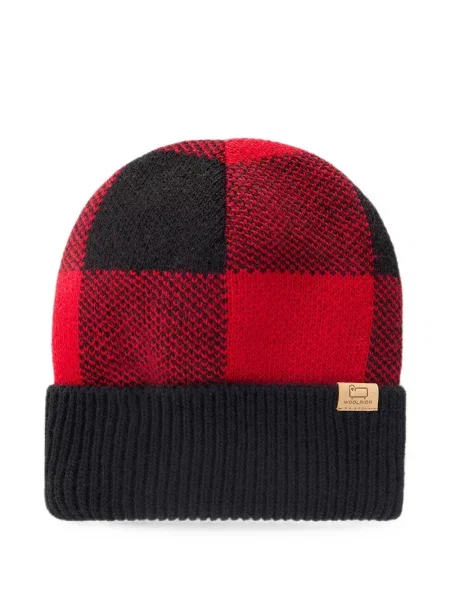 Czapka dziecięca Woolrich czerwona