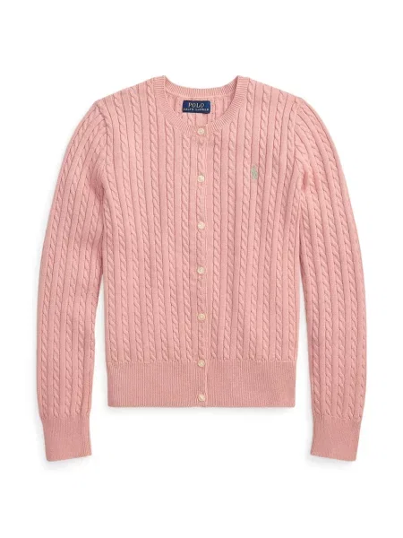 Polo Ralph Lauren kardigán detský ružová