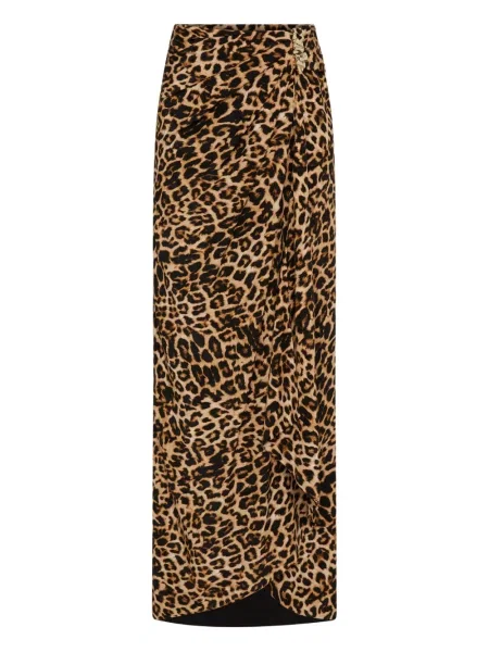 Spódnica Rebecca Vallance drapowana brązowa