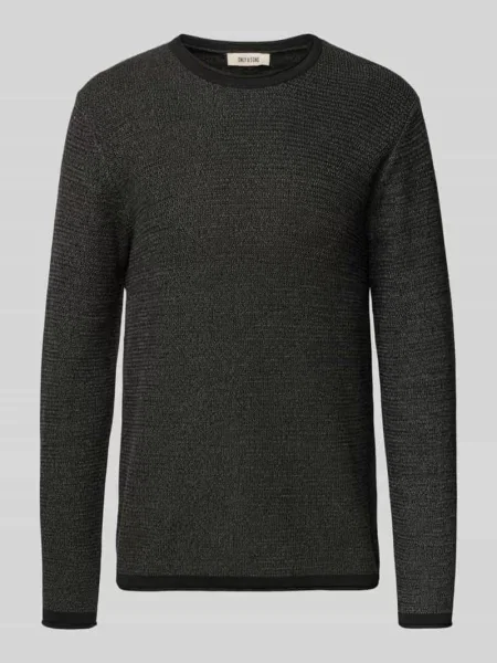 Sweter z dzianiny o kroju regular fit z czystej bawełny model ‘ERIC’ Only & Sons