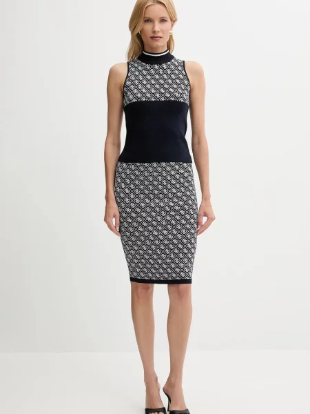 Топ Guess півгольф бежевий