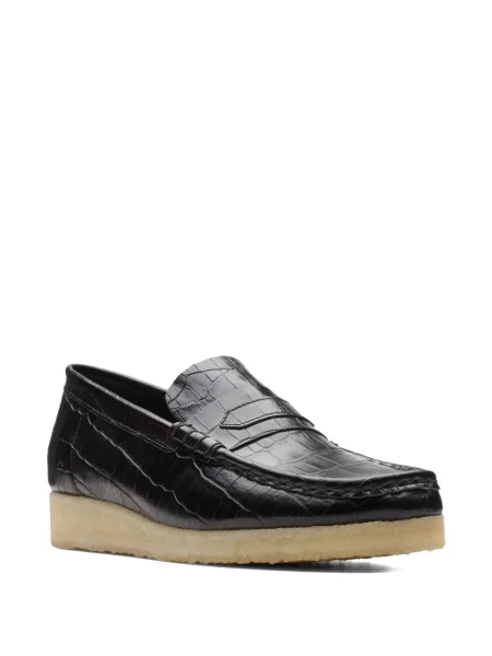 Pantofi loafer Clarks Originals negru