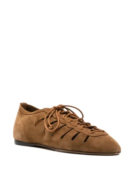 Sneakers Isabel Marant με κορδόνια με δαντέλα καφέ
