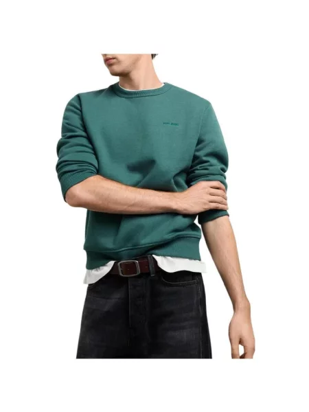 Geacă de blugi Pepe Jeans verde