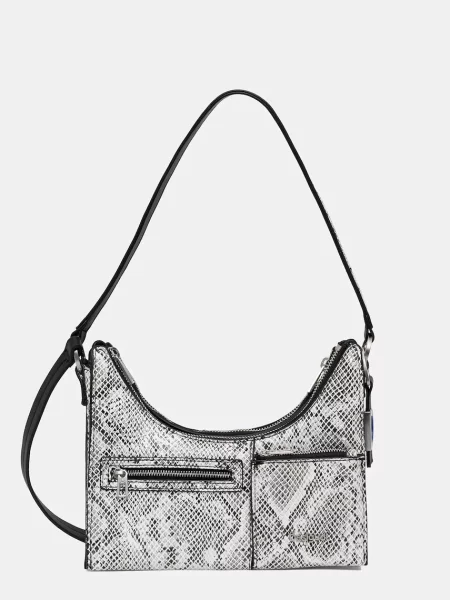 Чанта Desigual DELTA VEGA OLIVE черно