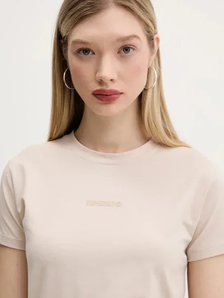 Тениска Superdry бежово