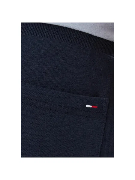 Tommy Jeans Nohavice námornícka / jasne červená / biela modrá