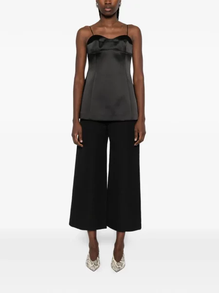Top Róhe din satin negru