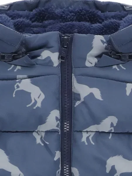 Dětské kabát Stella Mccartney modrý