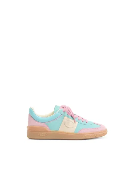 Sneakersy Valentino Garavani skórzane niebieskie