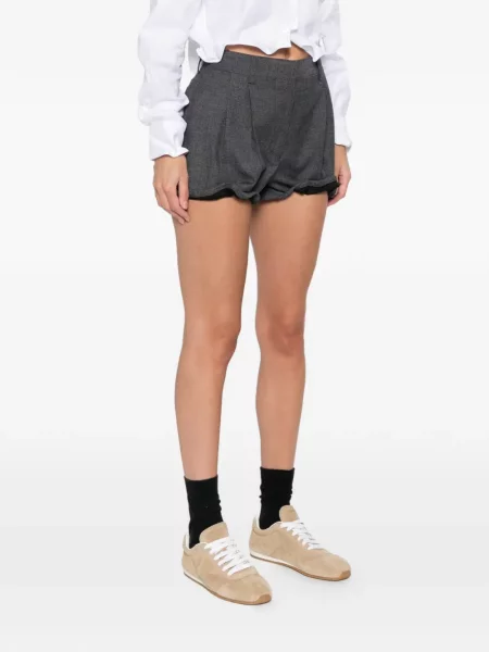Pantaloni scurți Prada gri