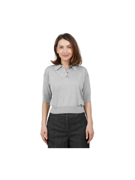 Sweter Alpha Studio szary