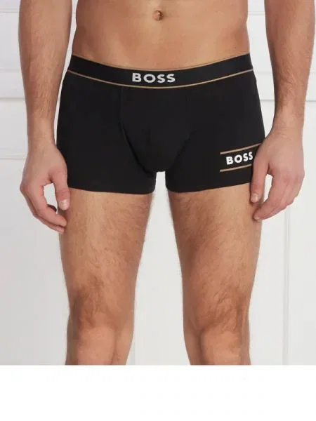 BOSS BLACK Boxeralsó Trunk 24 Logo fekete