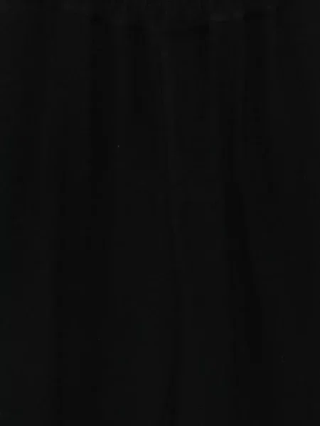Pantaloni Black Comme Des Garçons conici negru
