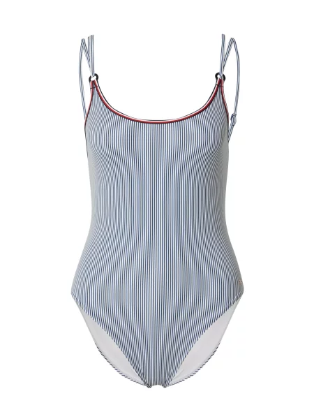 Tommy Hilfiger Bikiny Modrá biela