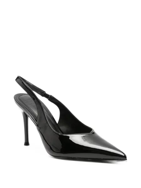 Pantofi cu toc Twenty Fourhaitch slingback negru