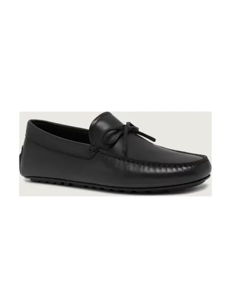 Mocasini BOSS Noel Bleumarin negru