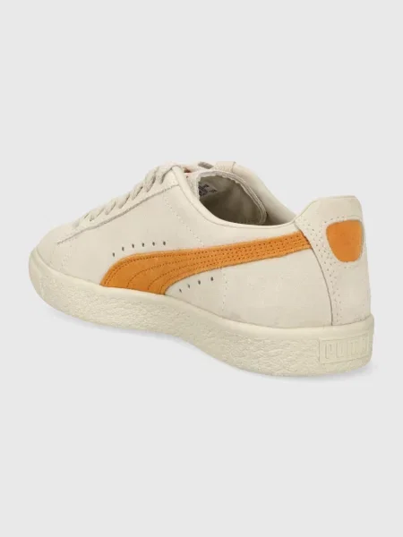 Puma velúr sportcipő Clyde OG bézs