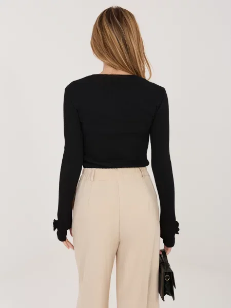 Bluză Rue Paris negru