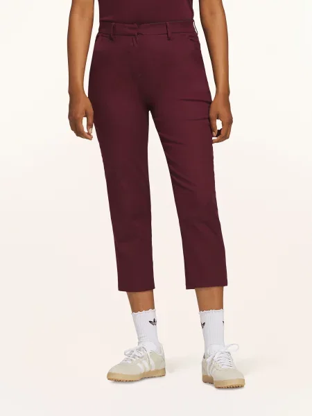Adidas Originals Golfové Kalhoty Originals tmavě červená