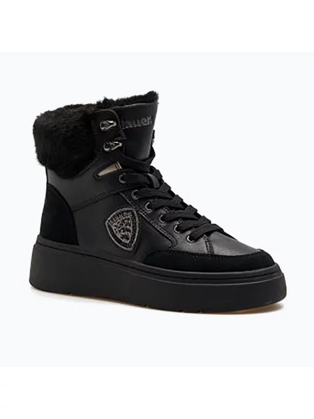 Încălțăminte pentru femei Blauer USA Mid black negru