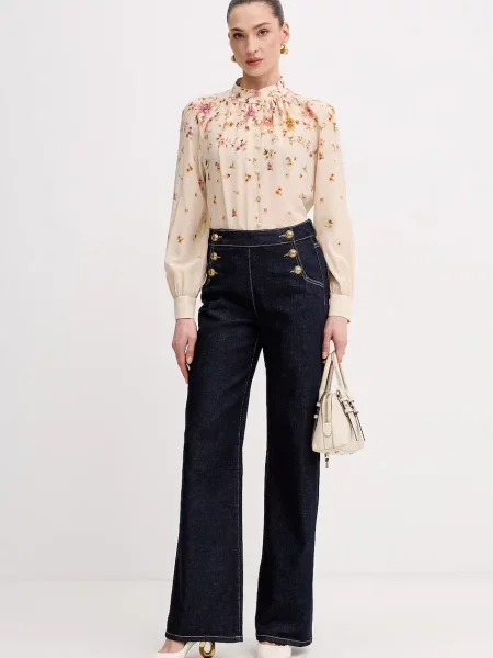 Luisa Spagnoli Джинси wide leg Almanacco