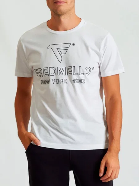 Fred Mello Футболка білий