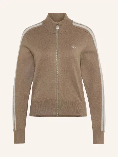 Adidas Originals Pletený Svetr Firebird / khaki hnědá